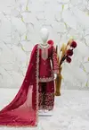 Oc 244 Pure Gmy Silk With Embroidery Work Kids Wear Wholesale Market In Surat